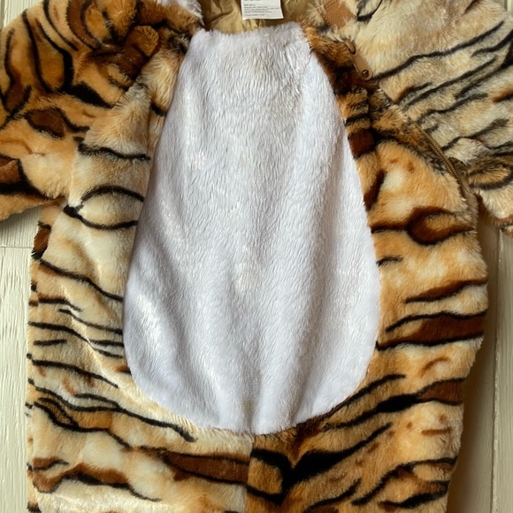 Baby Boys Girls Plush Tiger Jumpsuit Costume - Warm Size 18 24 months - Picture 5 of 15